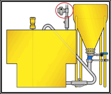 Figure 6: Piping schematic for water control valve