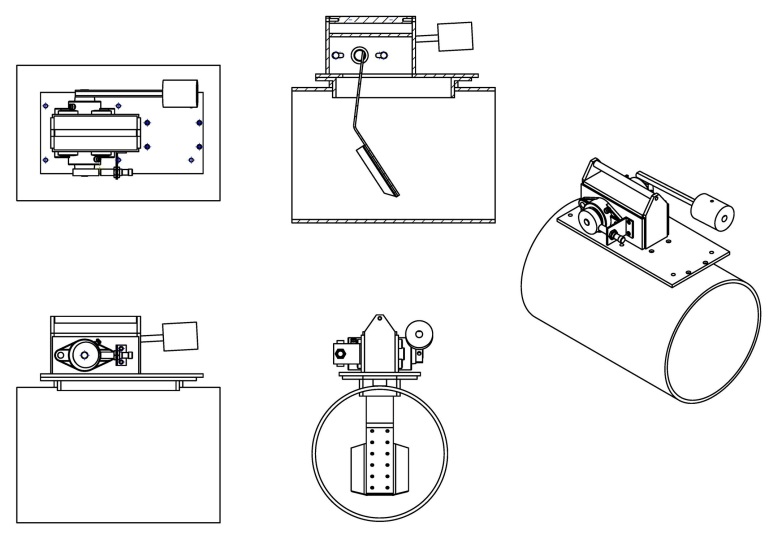 Illustrations of the Rapidlogger flow sensor