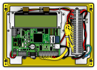 RapidVQI Wiring Unit Open