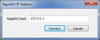 Connect dialog box