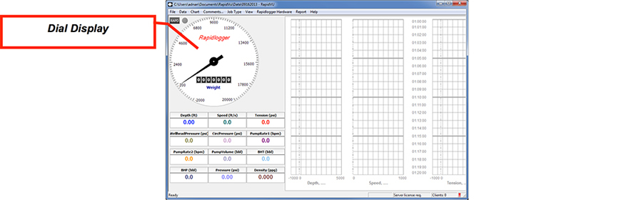 Figure 1: Rapidlogger RapidVu Utility