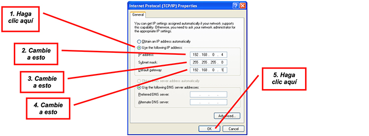 Figura 8: Propiedades del Protocolo de Internet (TCP/IP)