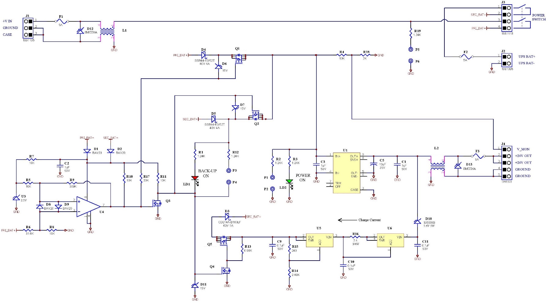 Rappidlogger DC-UPS schematic