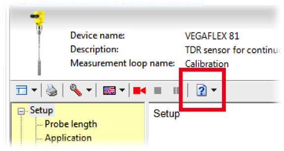 Figure 2: help drop box