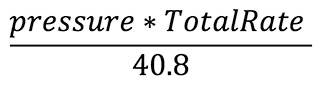 hydraulic horse power formula