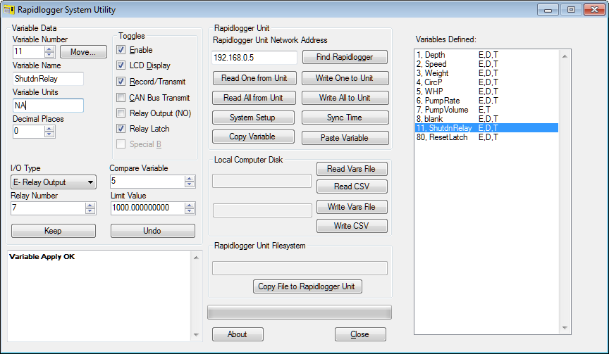 Software Latching Relay