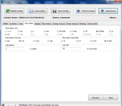 Petroleum flow monitoring